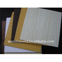 melamined hardboard